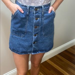 Jean skirt